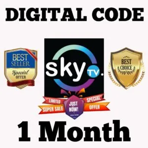 SkyTV 1 Month Code Subscription IPTV Malaysia