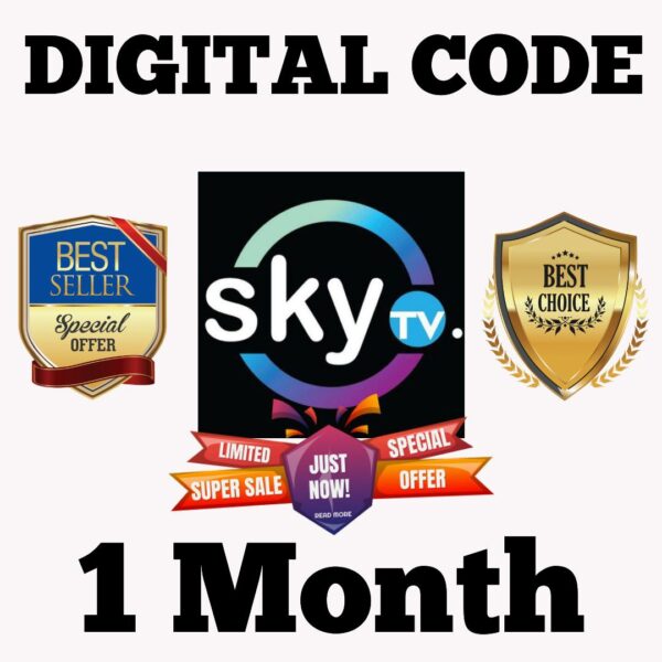 SkyTV 1 Month Code Subscription IPTV Malaysia